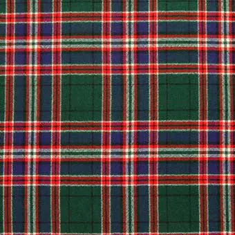 100% Wool Tartan Neck Tie - MacFarlane Hunting Modern