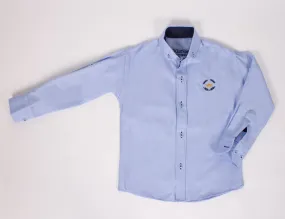 Boys  Button-down Blue Shirt