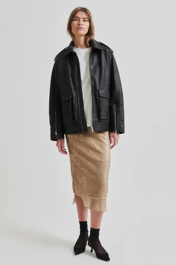 Cebelle Sequin Skirt