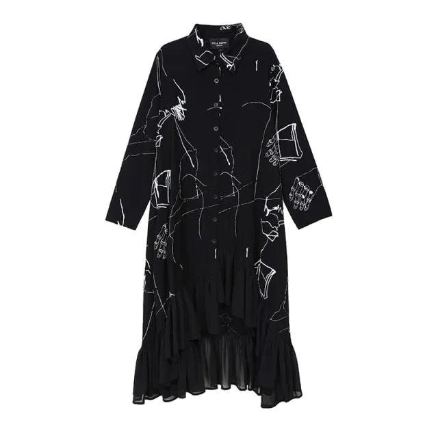 Dancing In The Rain Midi Dress