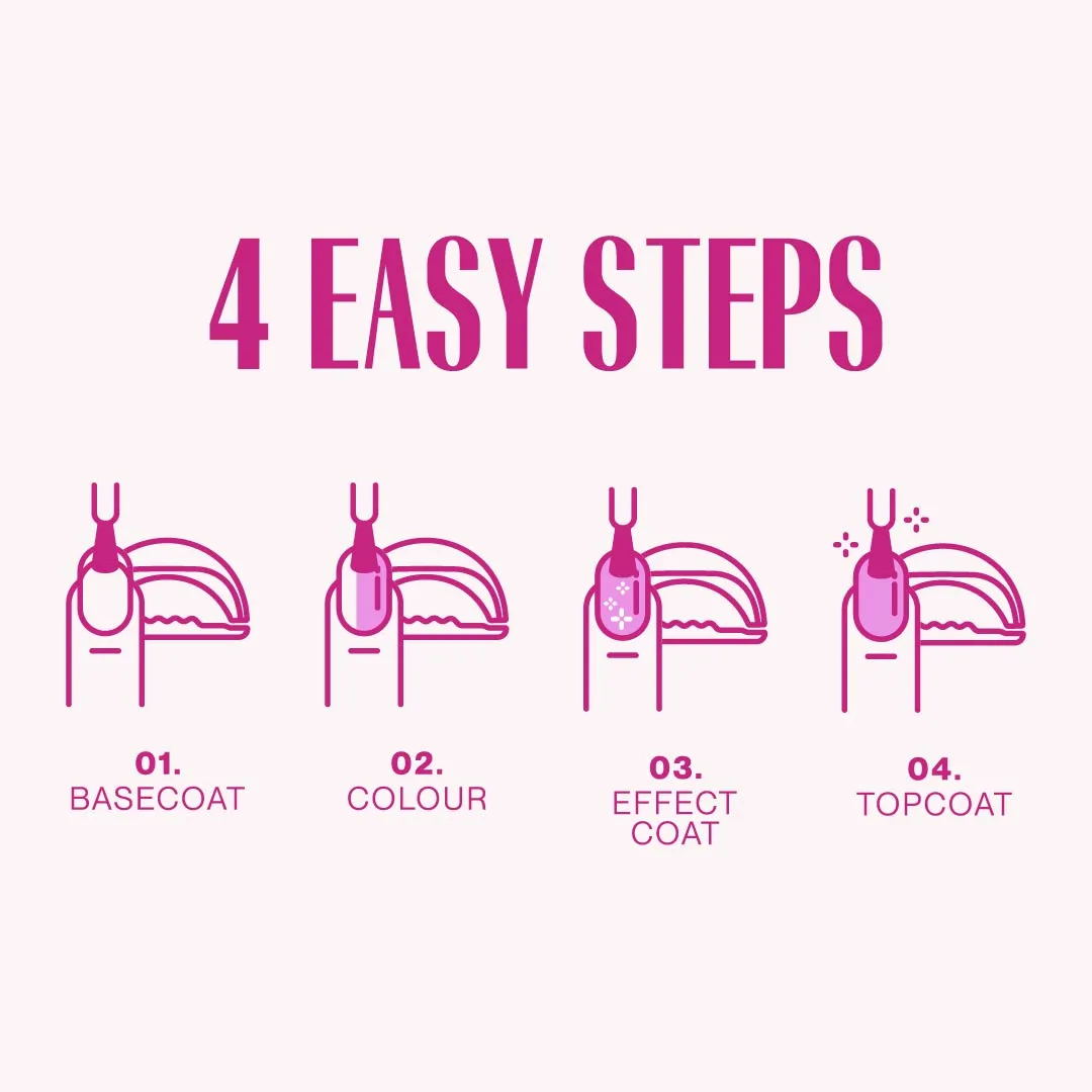 Effect Coat Set Glowing Gold