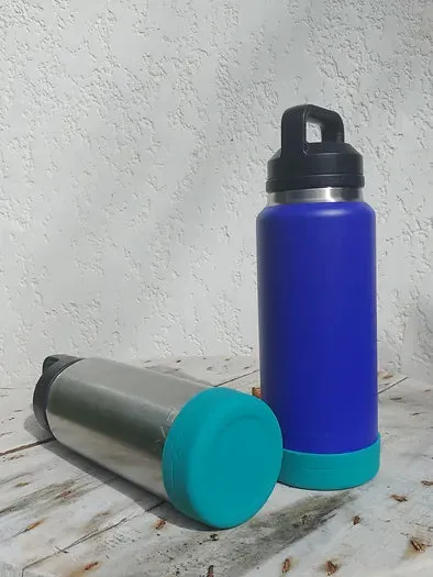 Essential Armour Silicon Yeti Bottle Protector - Emerald - The Emerald City