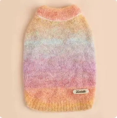 Fluffy Frenchie Sweater Premium Turtleneck Pullover for French Bulldogs