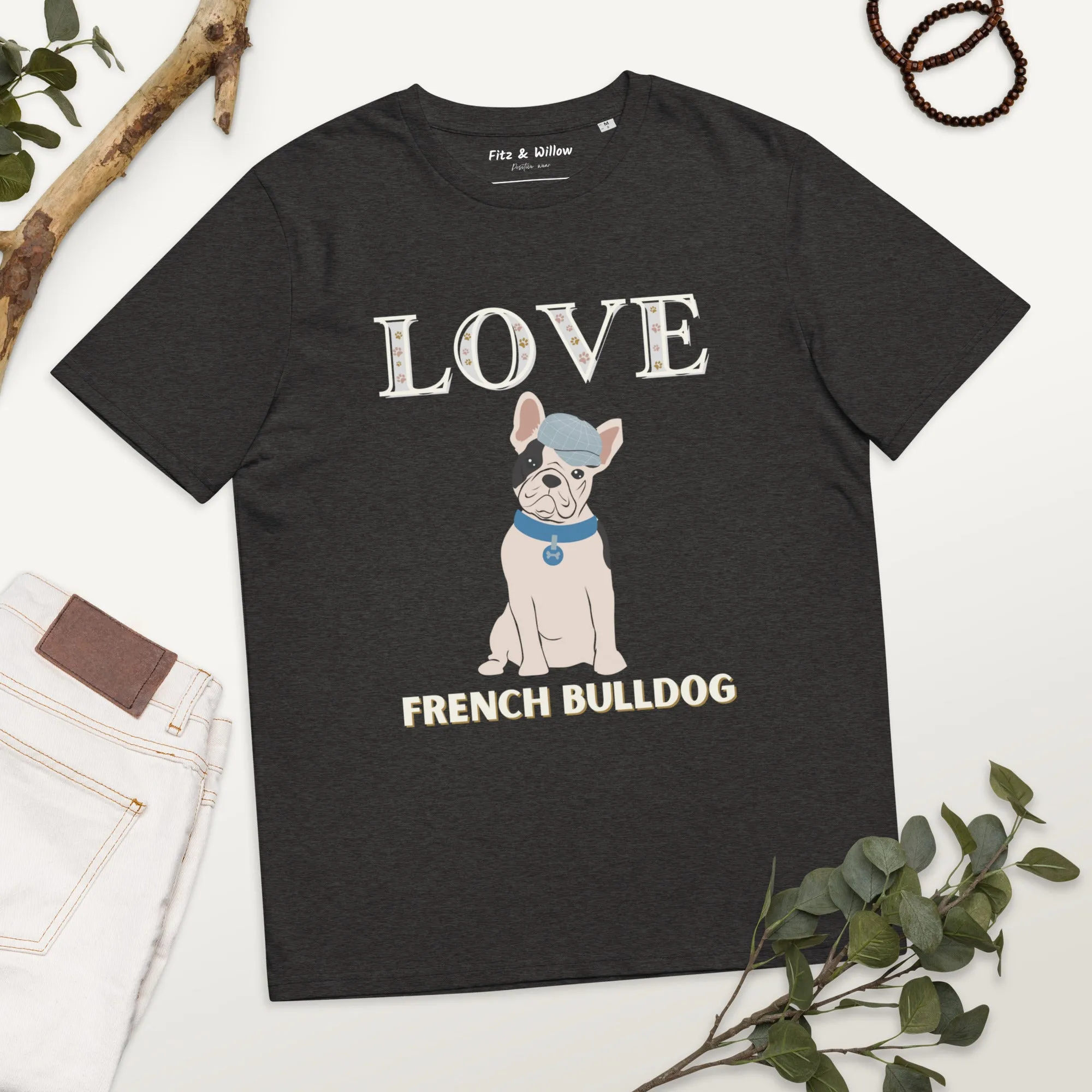 French Bulldog organic cotton tee