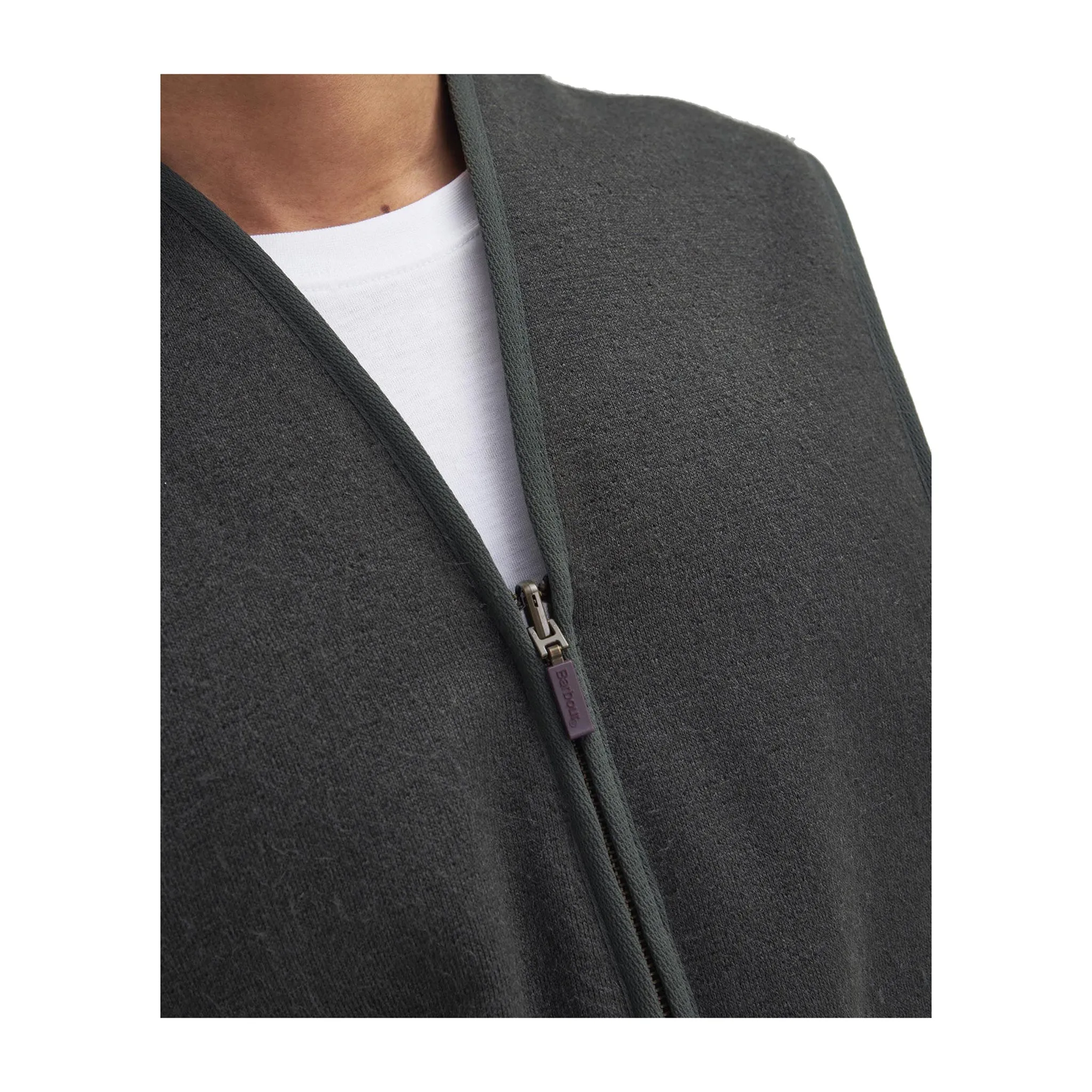 Gilet Uomo Verde in pile
