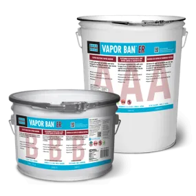 Moisture Vapor Barrier Rapid Cure - VAPOR BAN™ ER 3 Gal. Kit