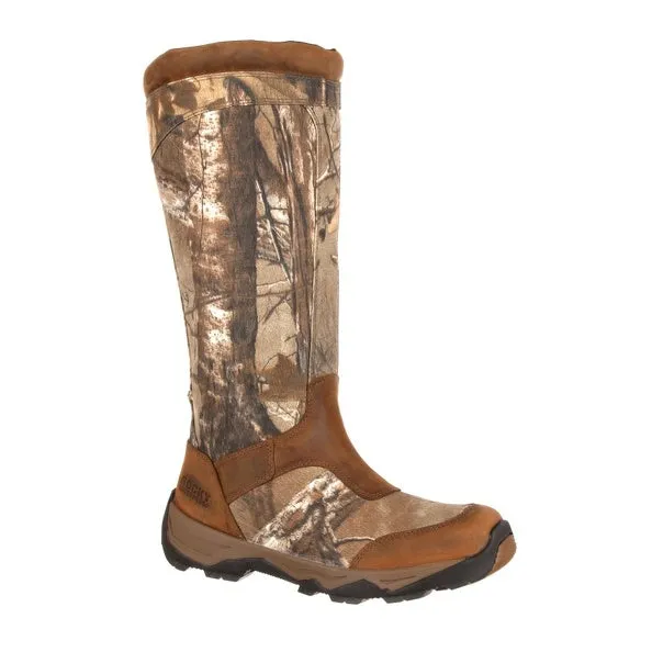 Rocky | Men's Retraction Waterproof Side Zip Snake Boot | Realtree