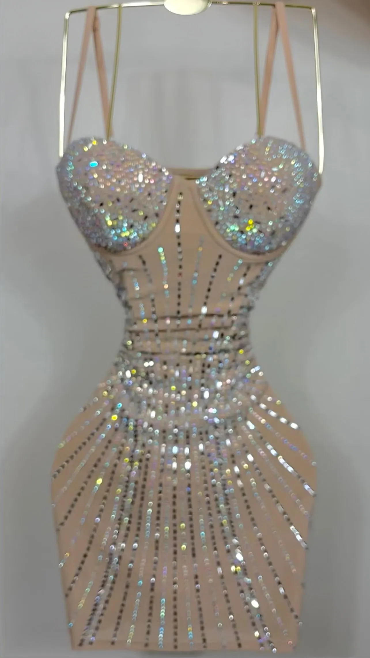 Serenity Dress - Nude